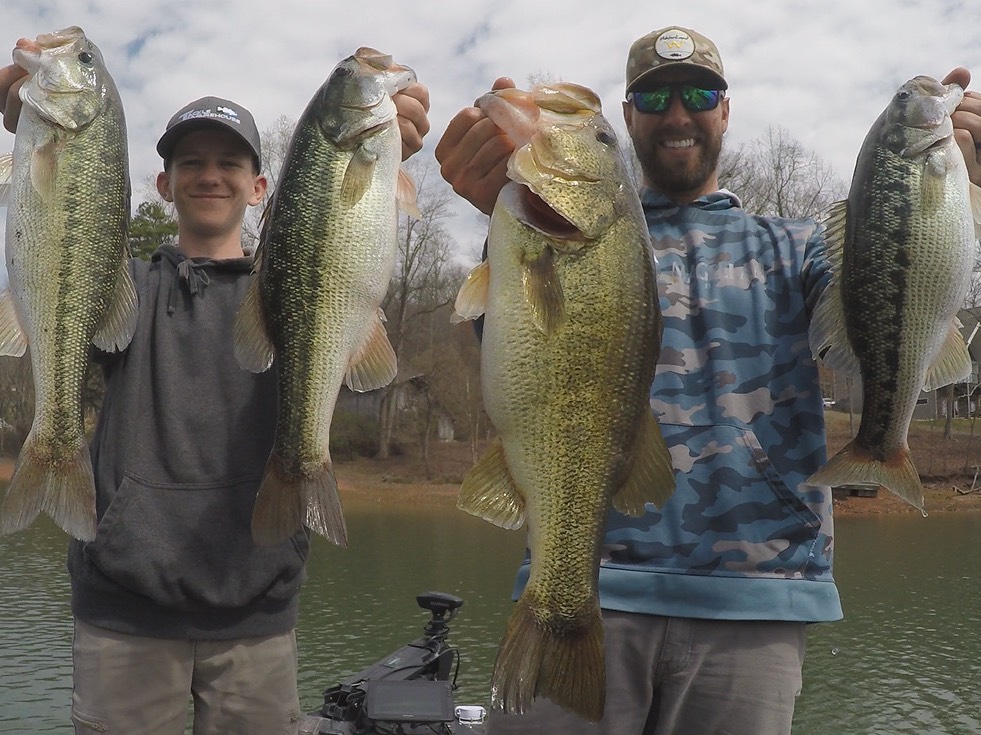 Austin Neary fishing report for Chatuge Lake in North Carolina