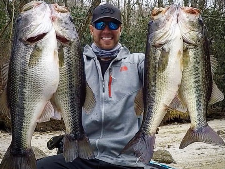 Austin Neary fishing report for Lake Jocassee in South Carolina