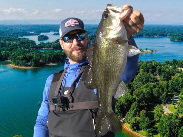 Austin Neary fishing report for Lake Keowee in South Carolina