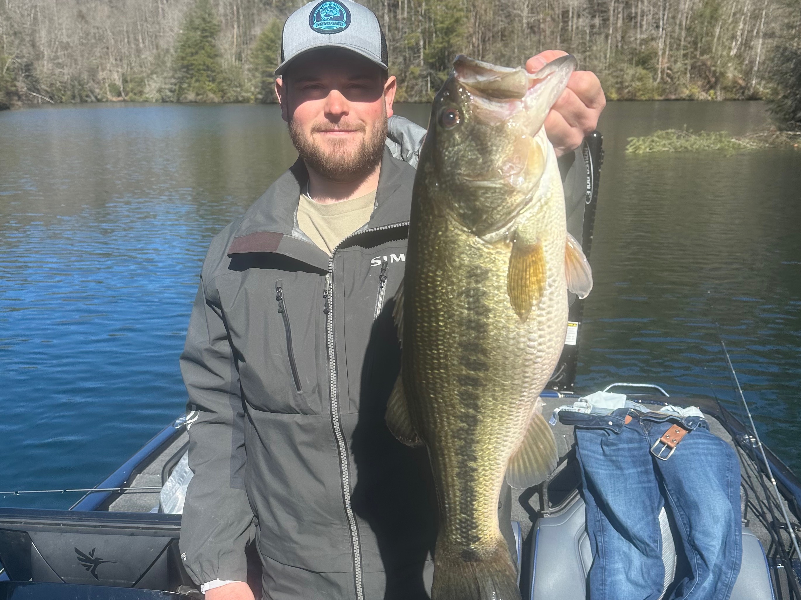Austin Neary fishing report for Lake Jocassee in South Carolina