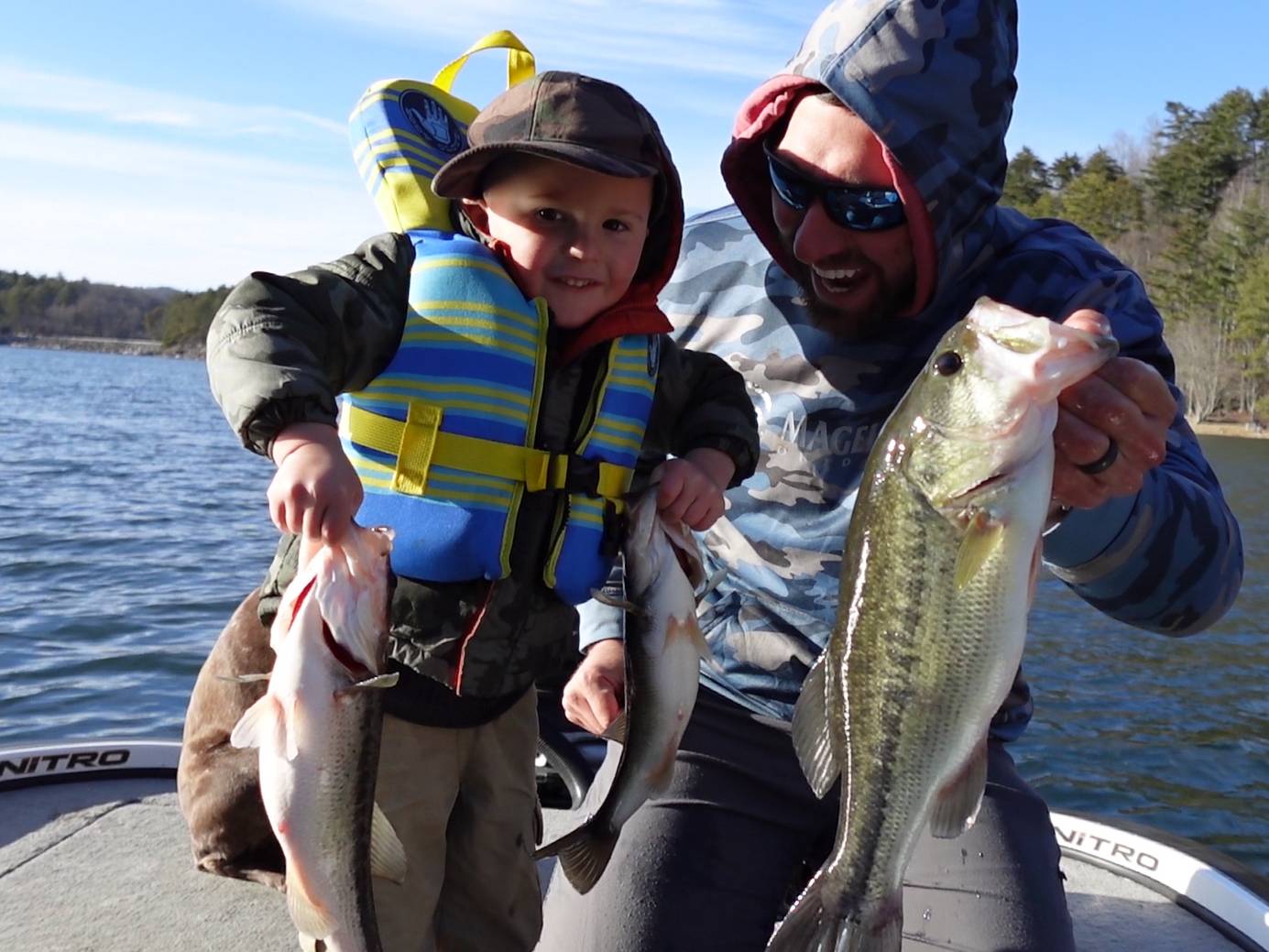 Austin Neary fishing report for Lake Glenville in North Carolina