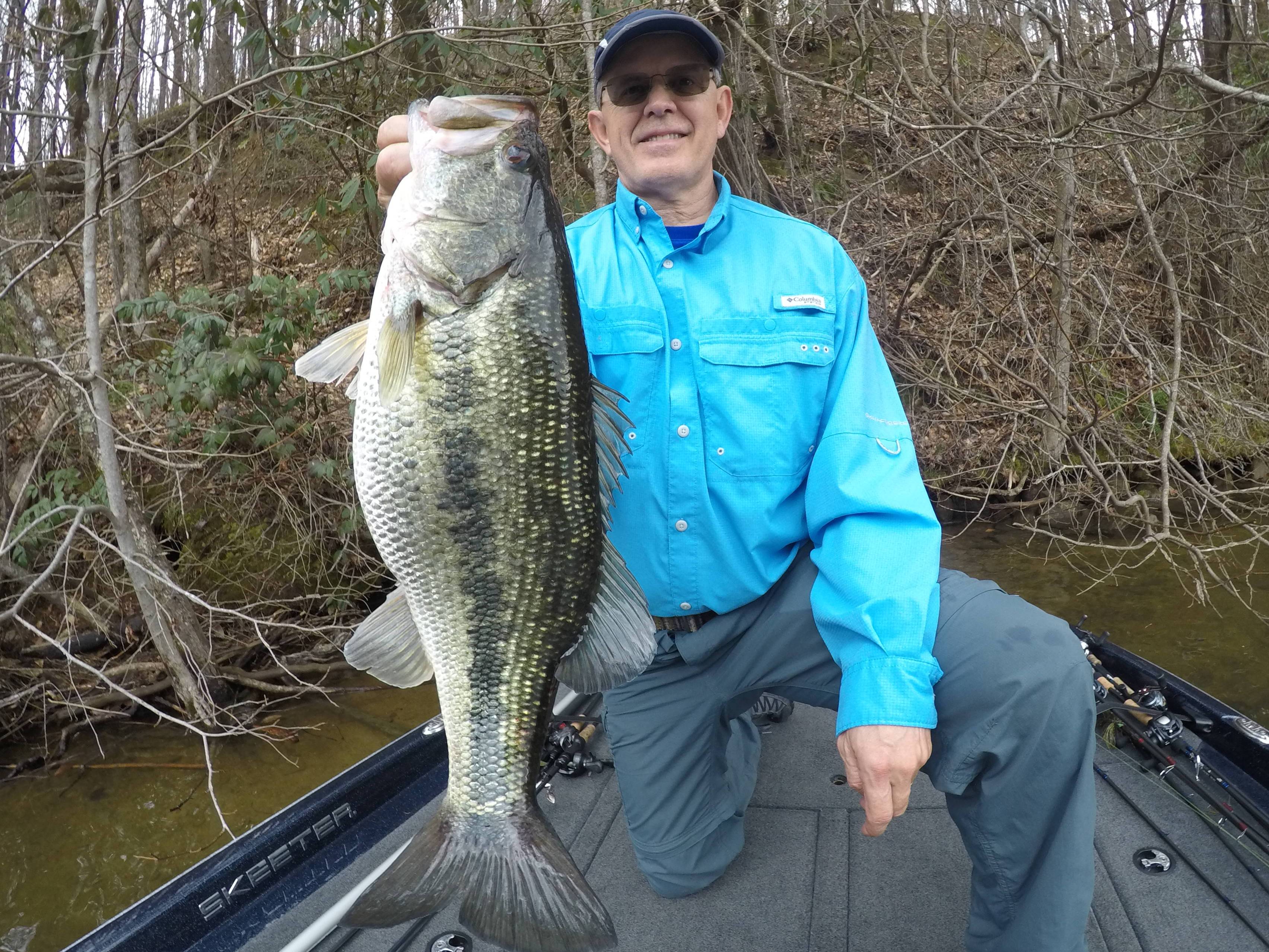 Austin Neary fishing report for Lake Jocassee in South Carolina