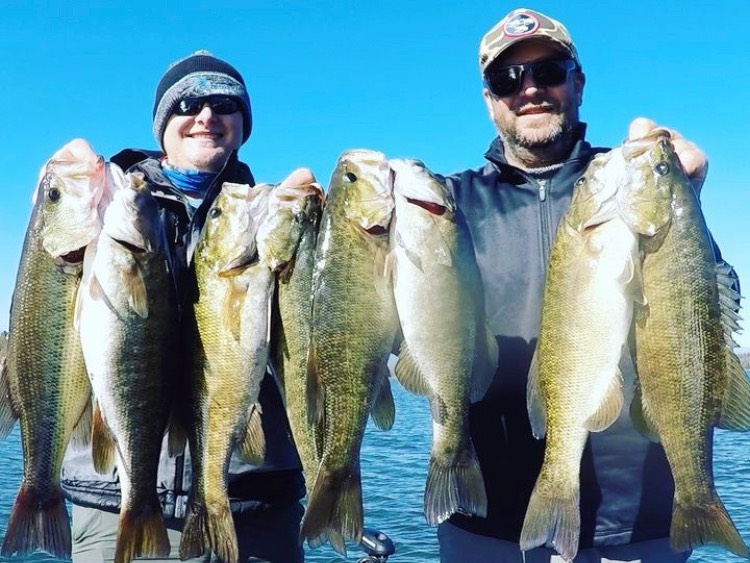 Austin Neary fishing report for Lake James in North Carolina