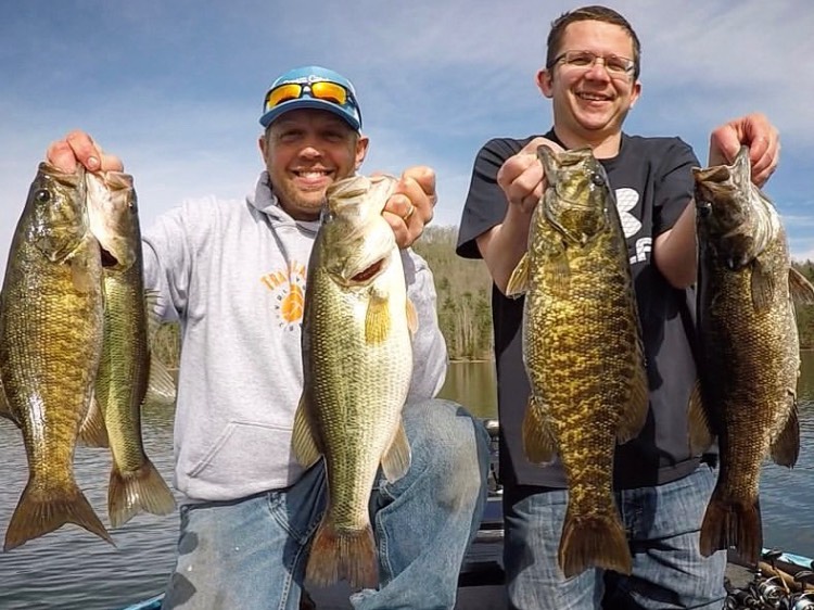 Austin Neary fishing report for Lake Glenville in North Carolina