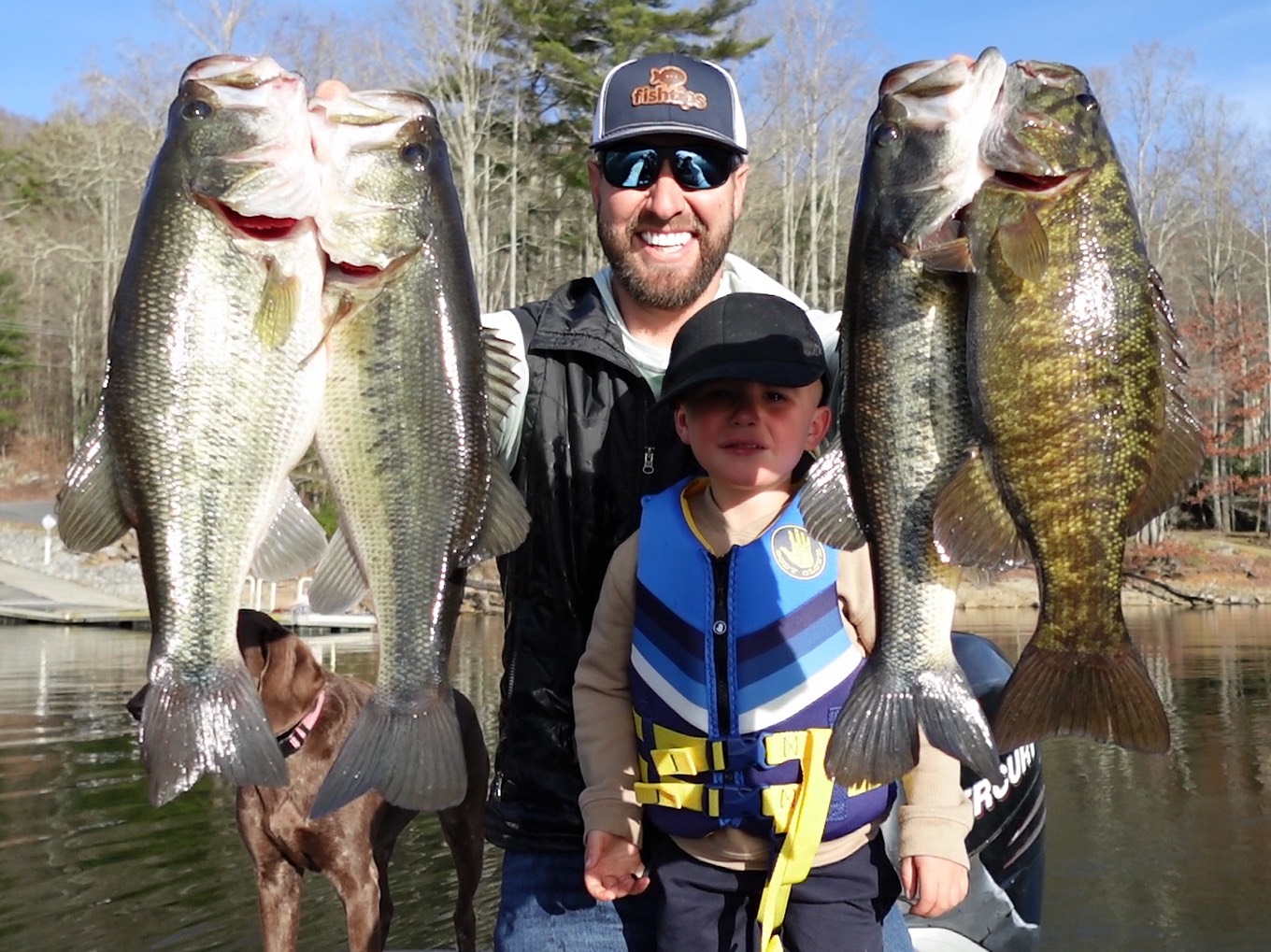 Austin Neary fishing report for Lake Glenville in North Carolina
