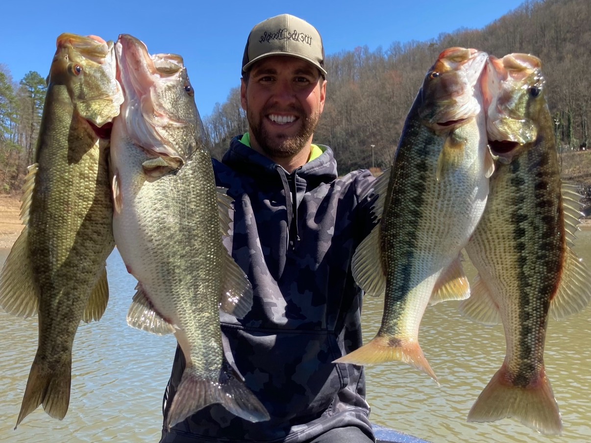 Austin Neary fishing report for Fontana Lake in North Carolina