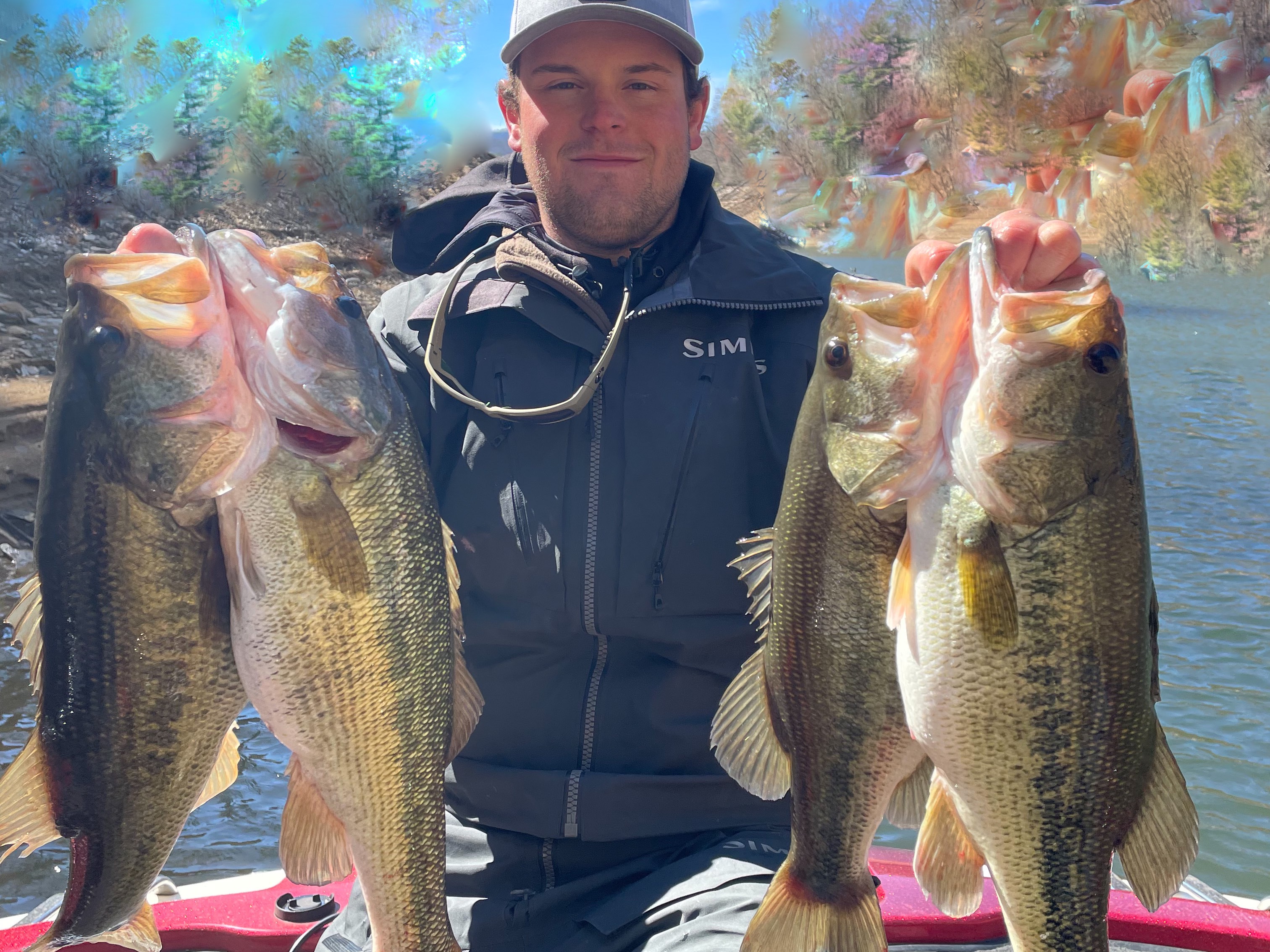 Austin Neary fishing report for Fontana Lake in North Carolina