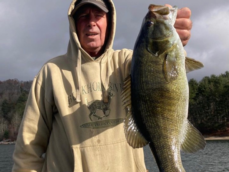 Austin Neary fishing report for Lake James in North Carolina