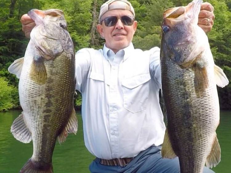 Austin Neary fishing report for Lake Jocassee in South Carolina