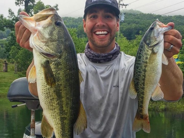 Austin Neary fishing report for Chatuge Lake in North Carolina