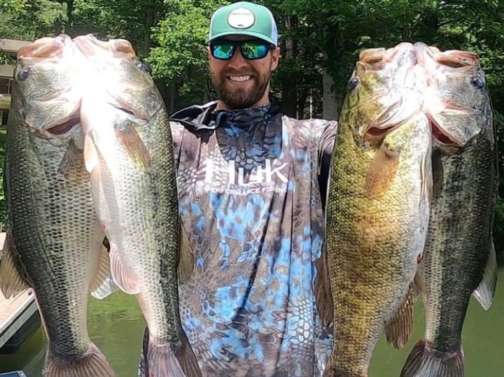 Austin Neary fishing report for Lake James in North Carolina