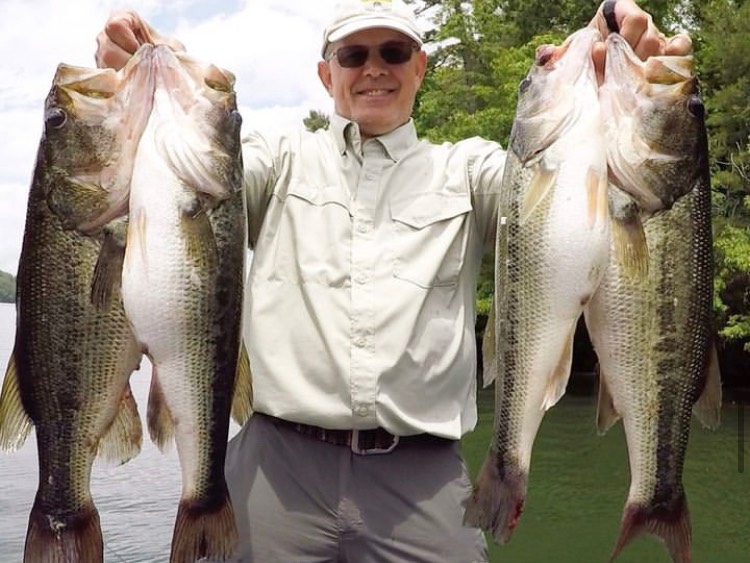 Austin Neary fishing report for Chatuge Lake in North Carolina