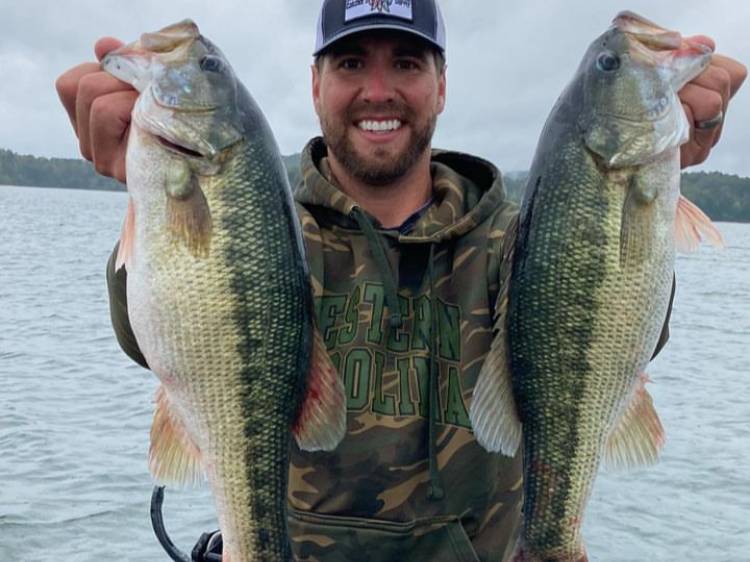 Austin Neary fishing report for Chatuge Lake in North Carolina
