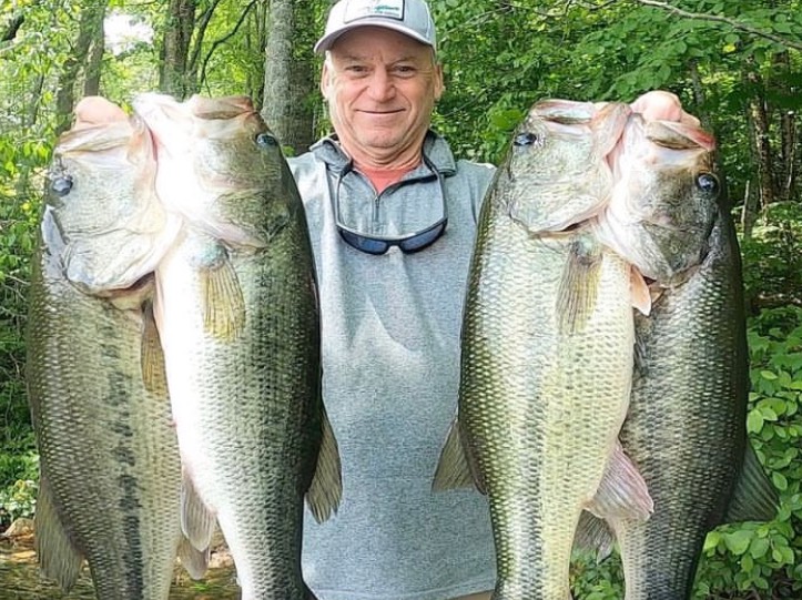 Austin Neary fishing report for Smith Mountain Lake in Virginia