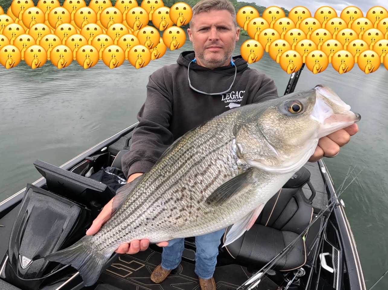 Austin Neary fishing report for Chatuge Lake in North Carolina