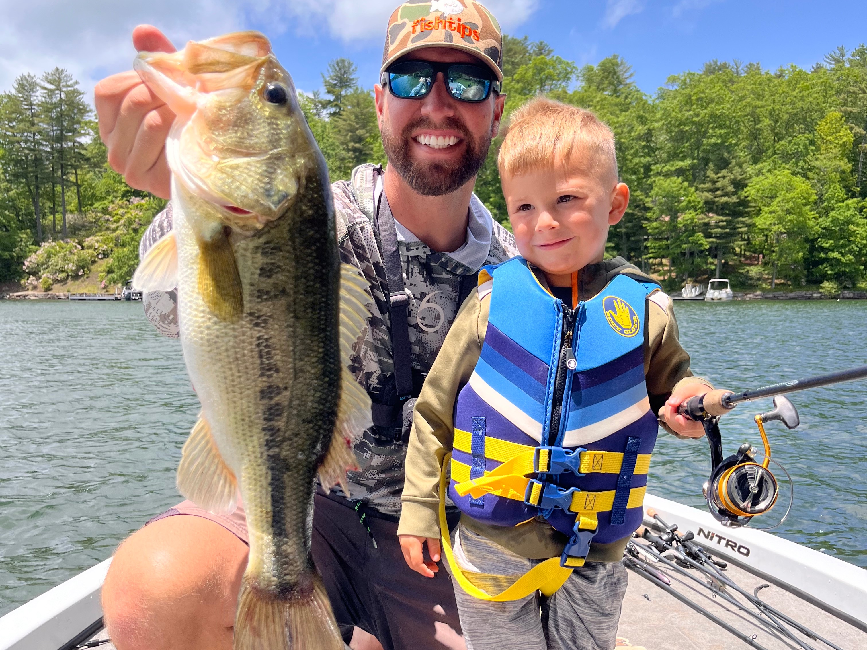 Austin Neary fishing report for Glenville in North Carolina