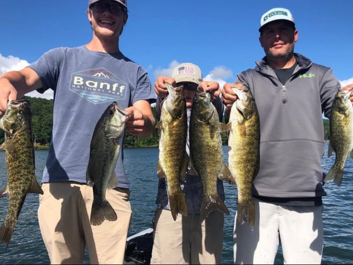 Austin Neary fishing report for Lake James in North Carolina
