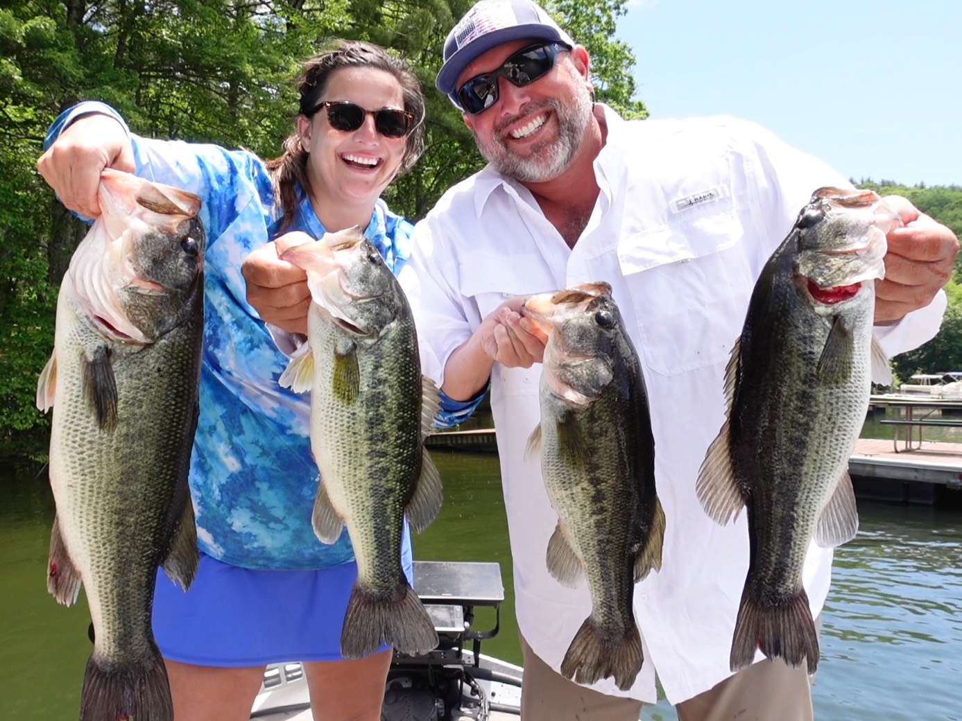 Austin Neary fishing report for Lake Glenville in North Carolina