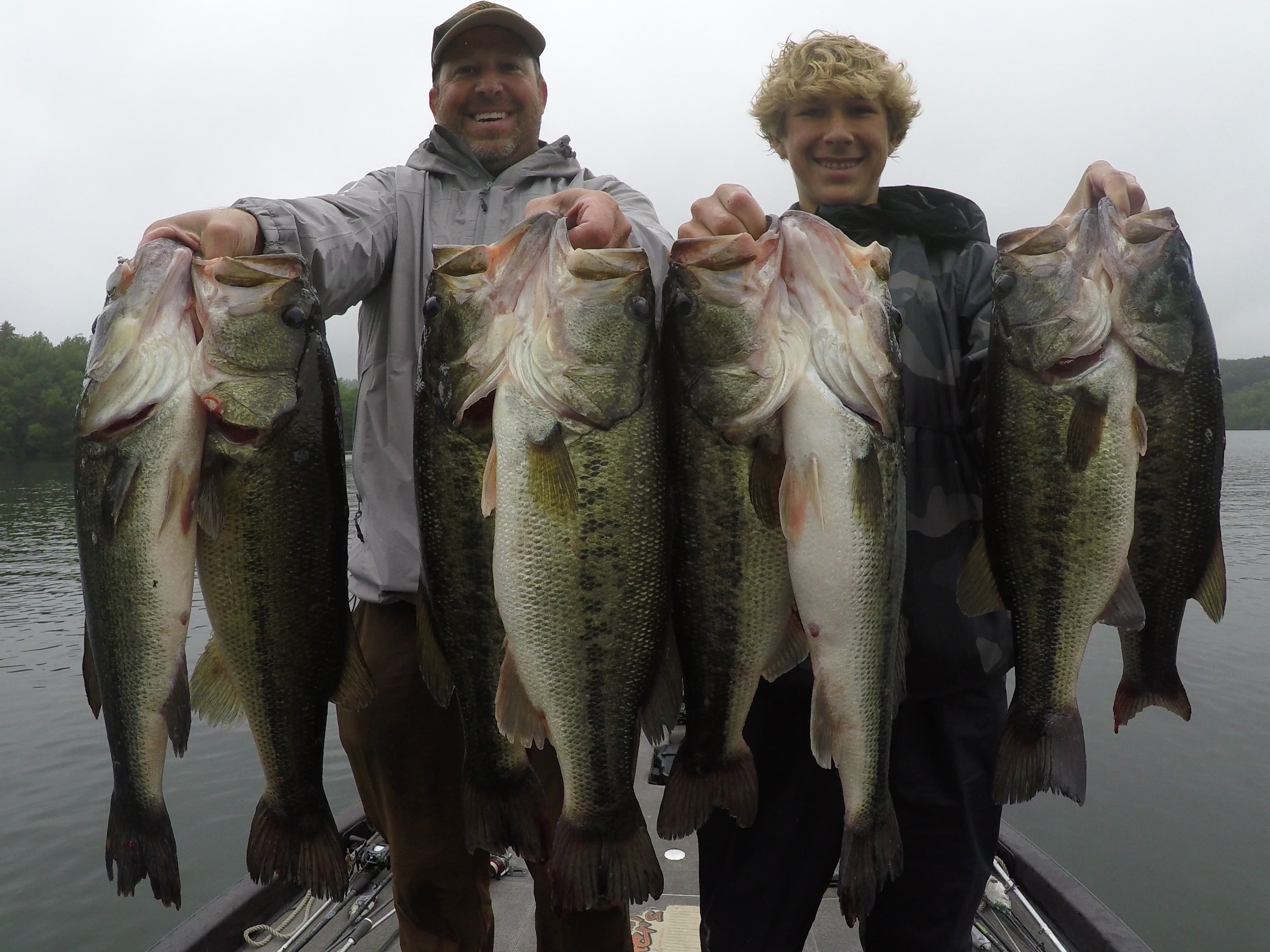 Austin Neary fishing report for Lake Glenville in North Carolina