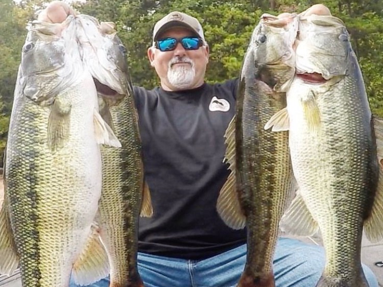 Austin Neary fishing report for Chatuge Lake in North Carolina