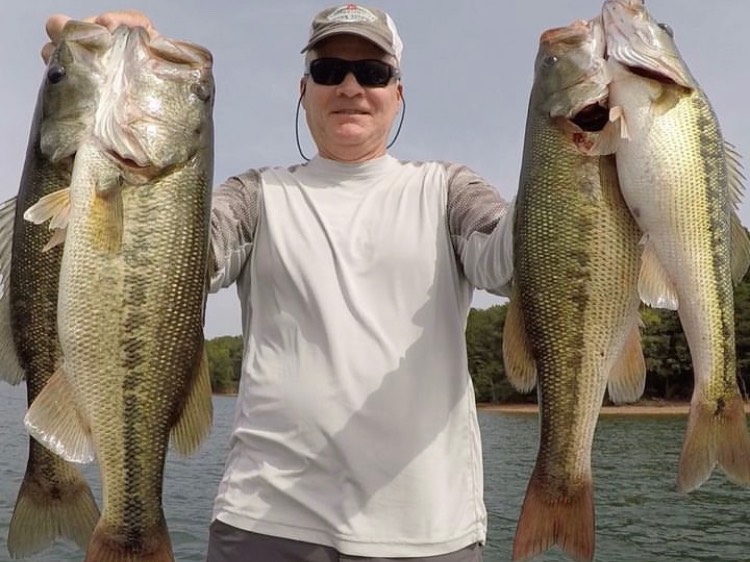 Austin Neary fishing report for Chatuge Lake in North Carolina