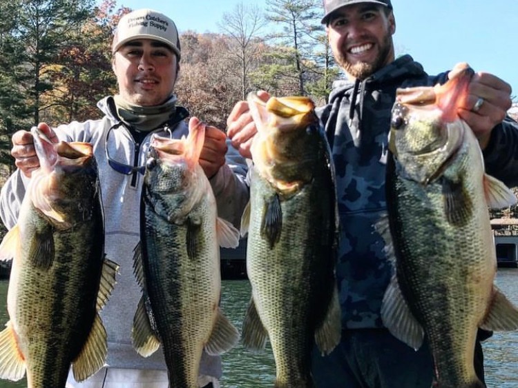 Austin Neary fishing report for Lake Burton in Georgia