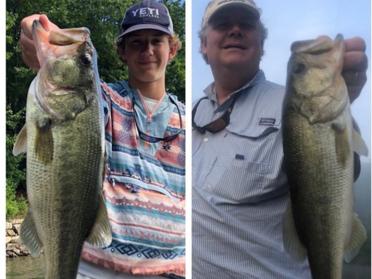 Austin Neary fishing report for Lake Hickory in North Carolina