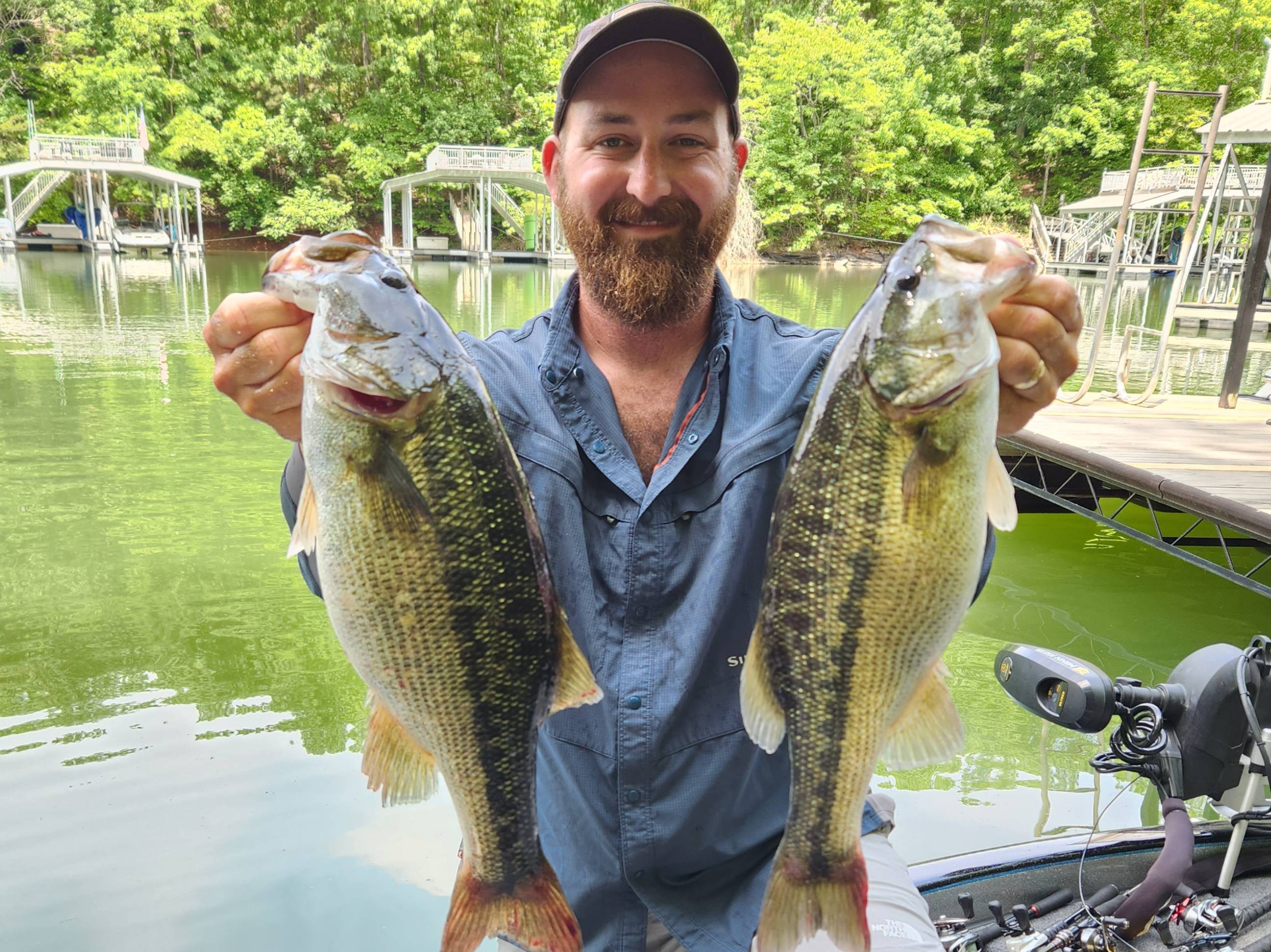 Dawson Lenz fishing report for Lake Lanier in Georgia