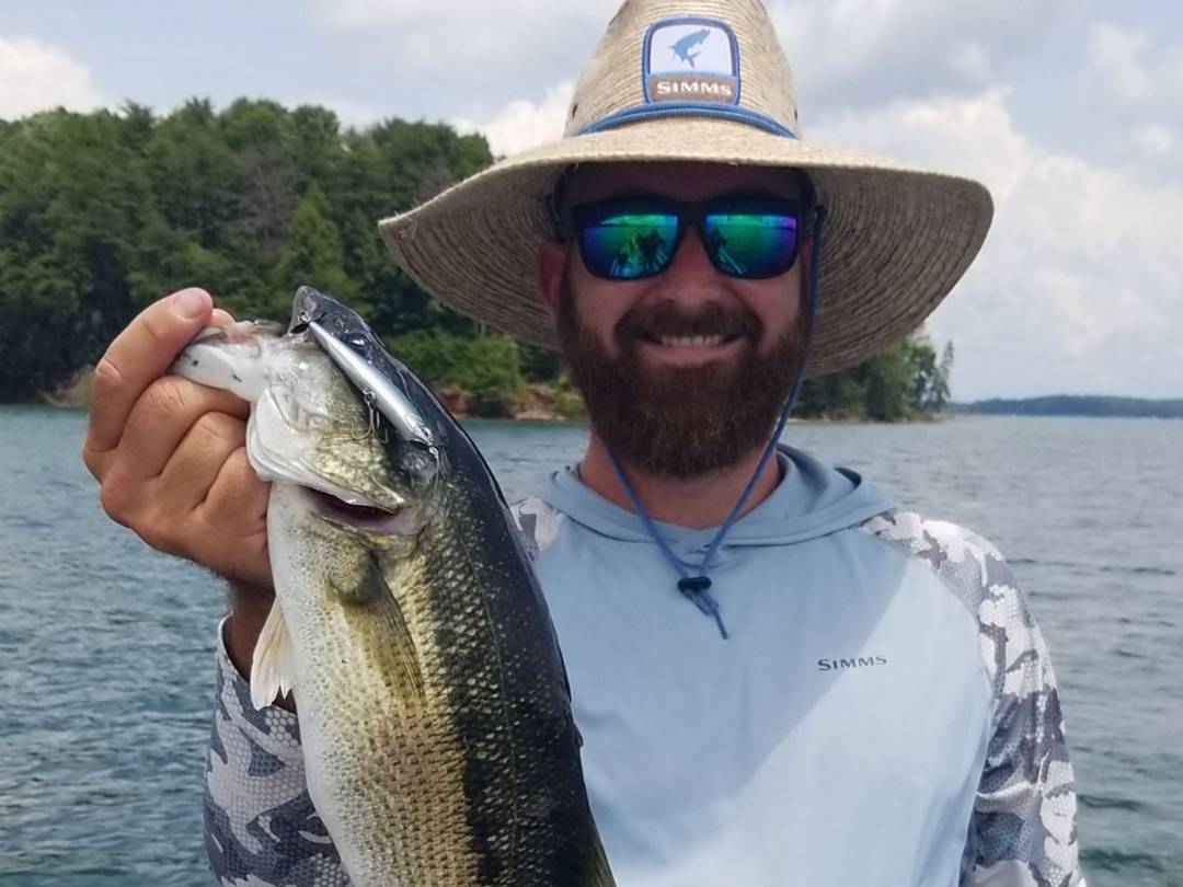 Dawson Lenz fishing report for Lake Lanier in Georgia