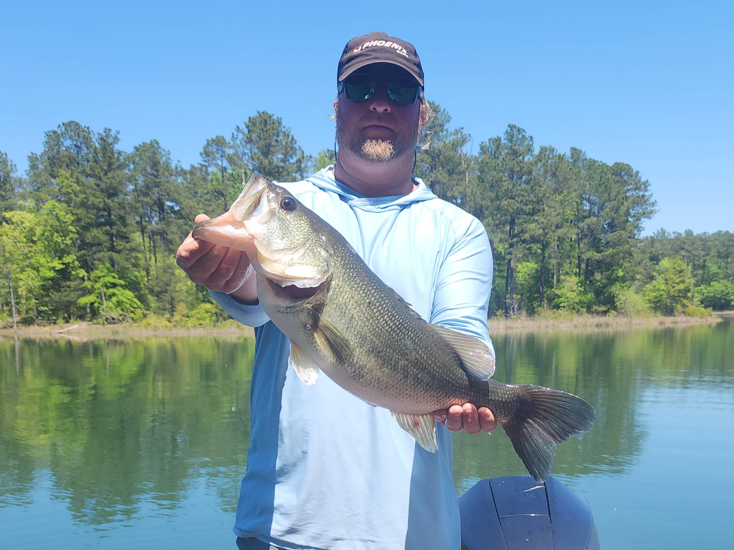 Joe Anders fishing report for Richard B. Russell Lake in Georgia