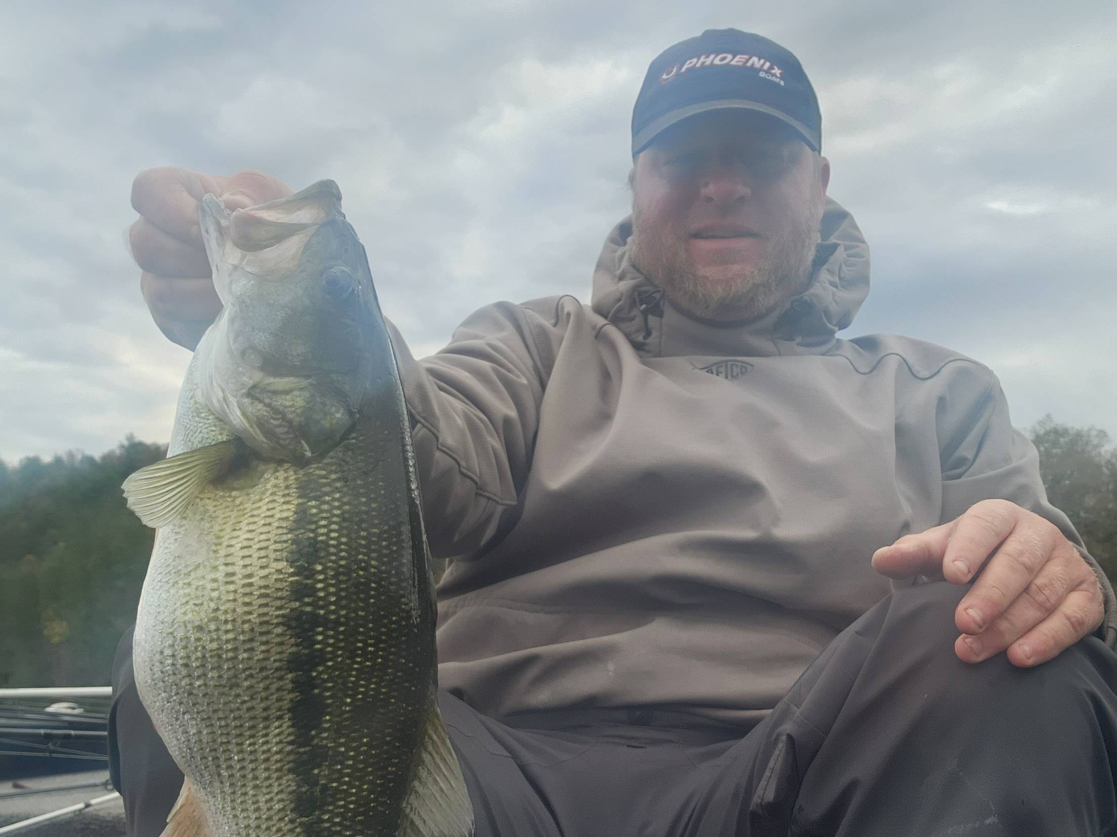Joe Anders fishing report for Lake Jocassee in South Carolina