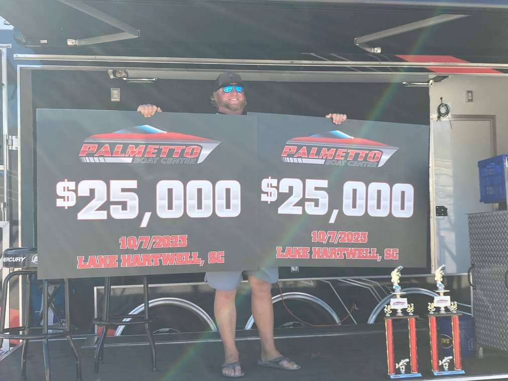 Joe Anders fishing report for Lake Hartwell in South Carolina