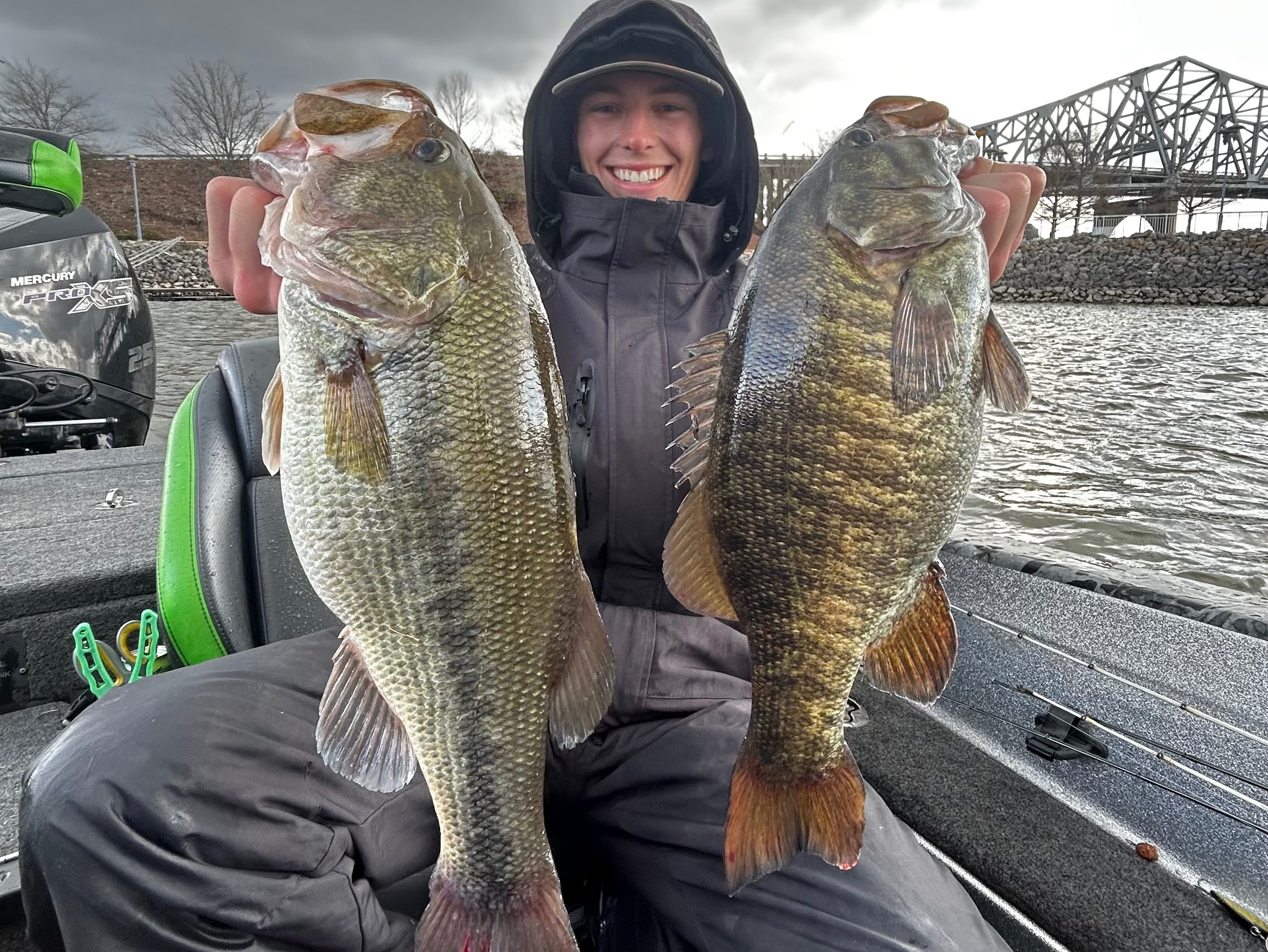 Bryce Kistler fishing report for Pickwick Lake in Alabama, Tennessee