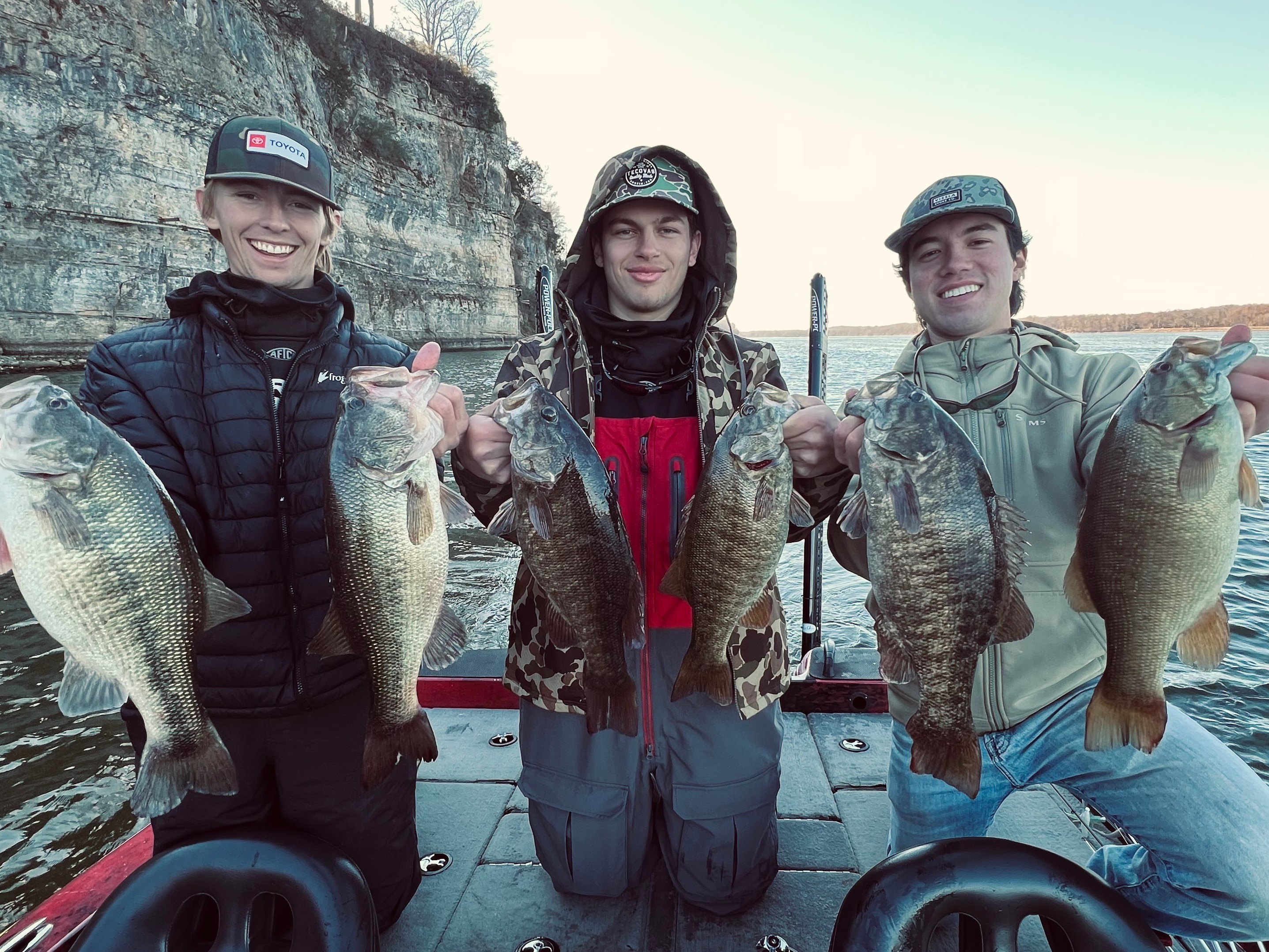 Bryce Kistler fishing report for Pickwick Lake in Alabama, Tennessee