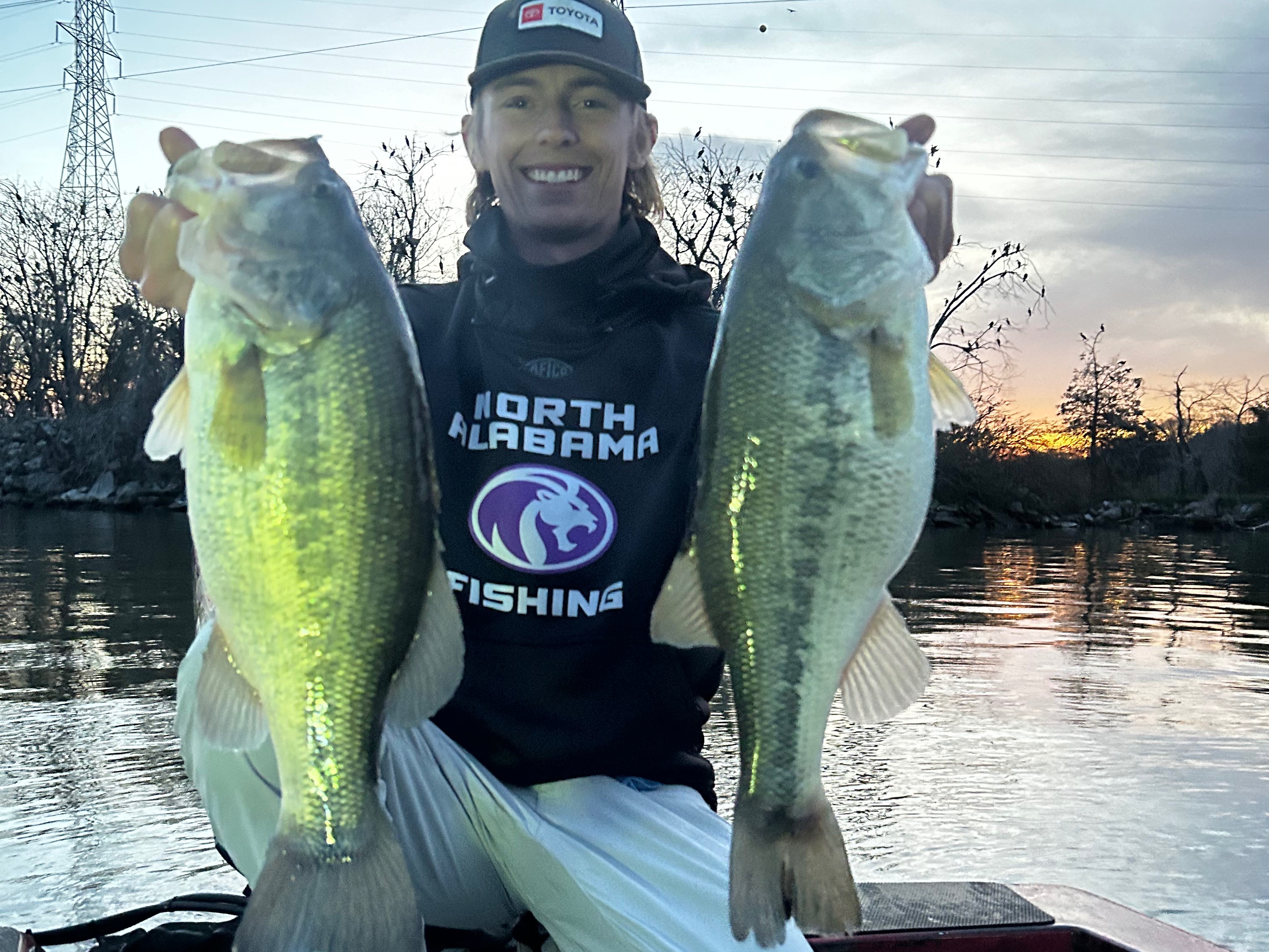 Bryce Kistler fishing report for Pickwick Lake in Alabama, Tennessee