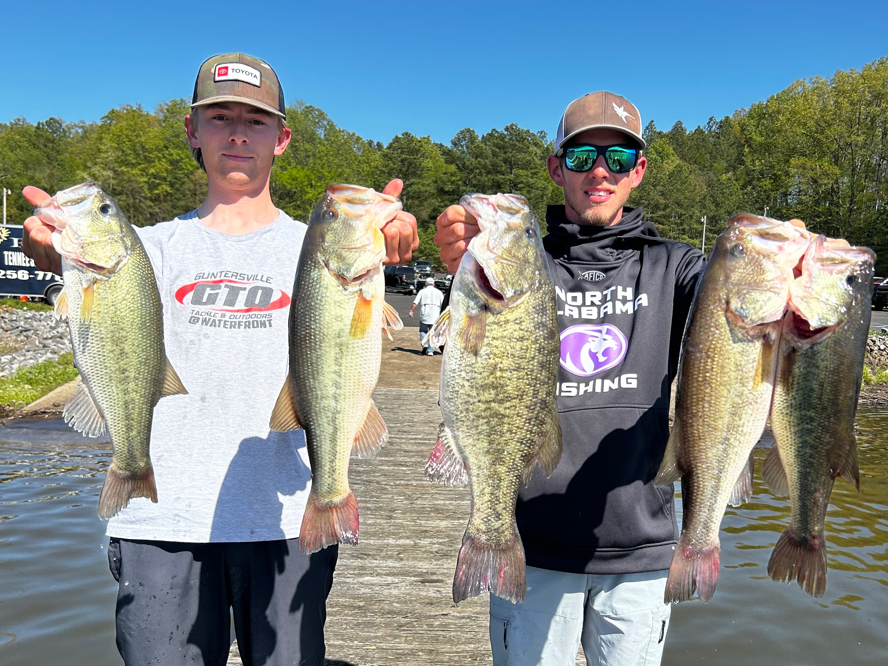 Bryce Kistler fishing report for Wheeler Lake in Alabama