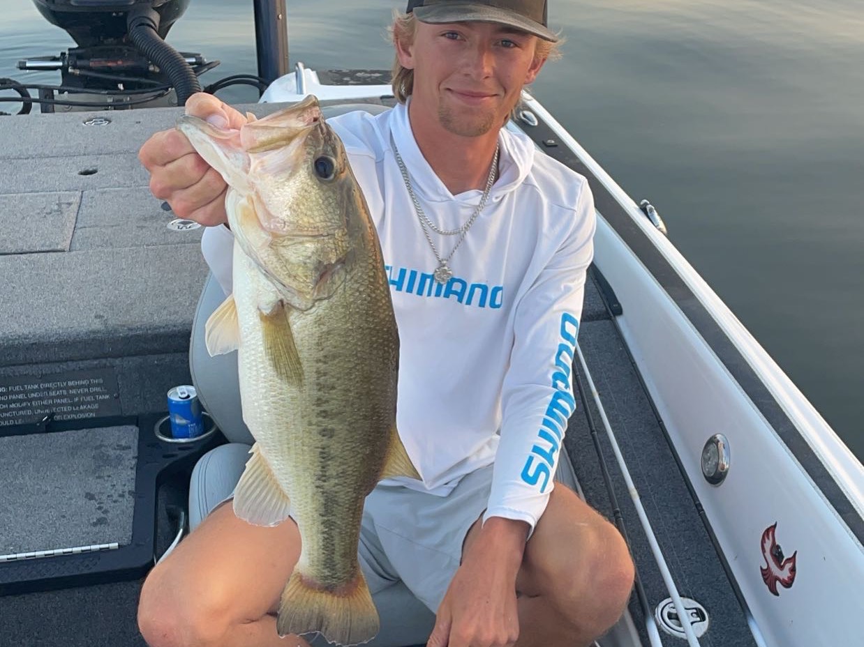 Bryce Kistler fishing report for Pickwick Lake in Alabama, Tennessee