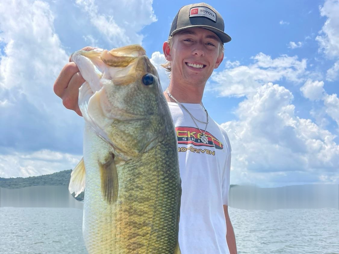 Bryce Kistler holding a [object Object]