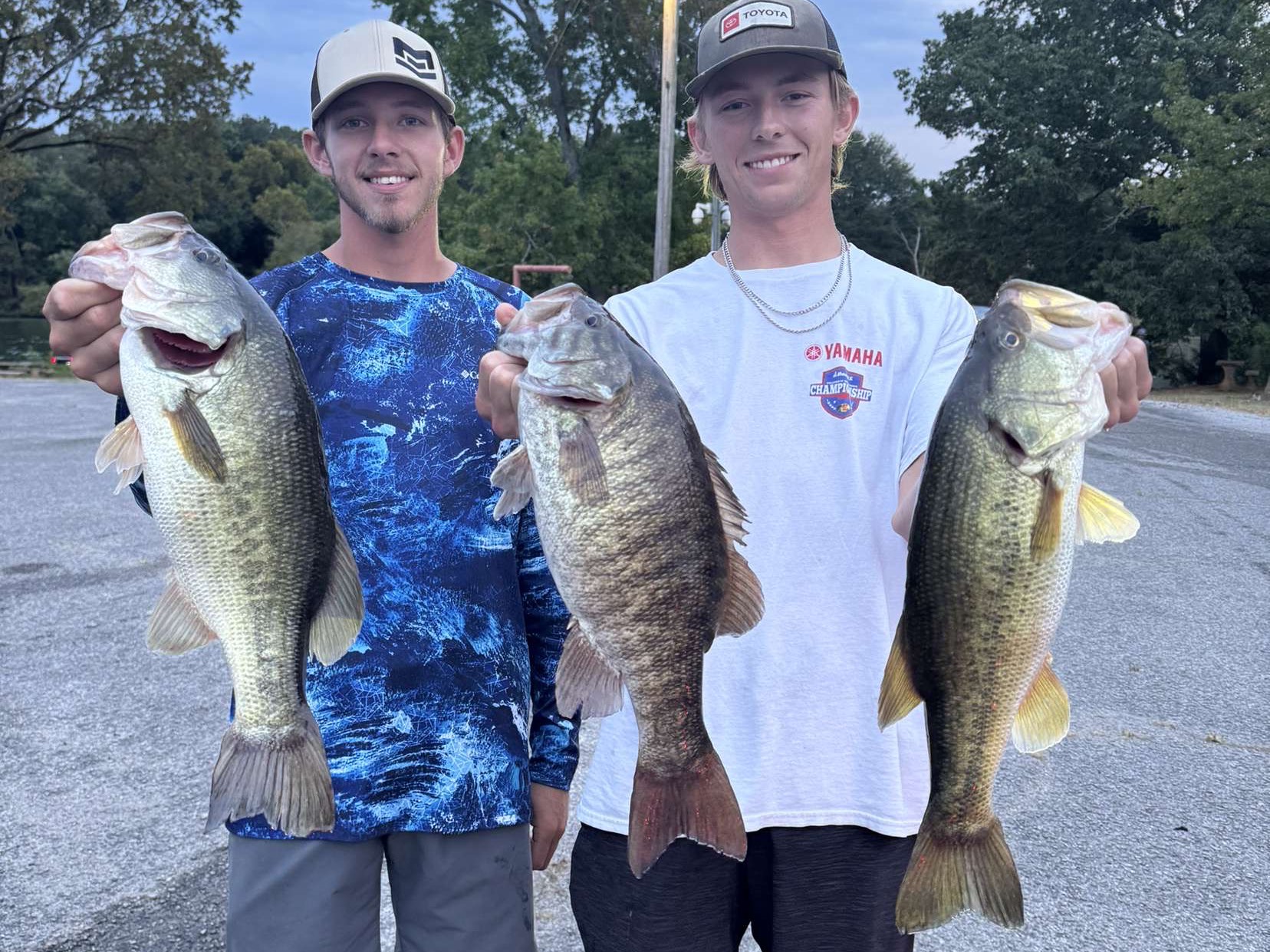 Bryce Kistler fishing report for Pickwick Lake in Alabama