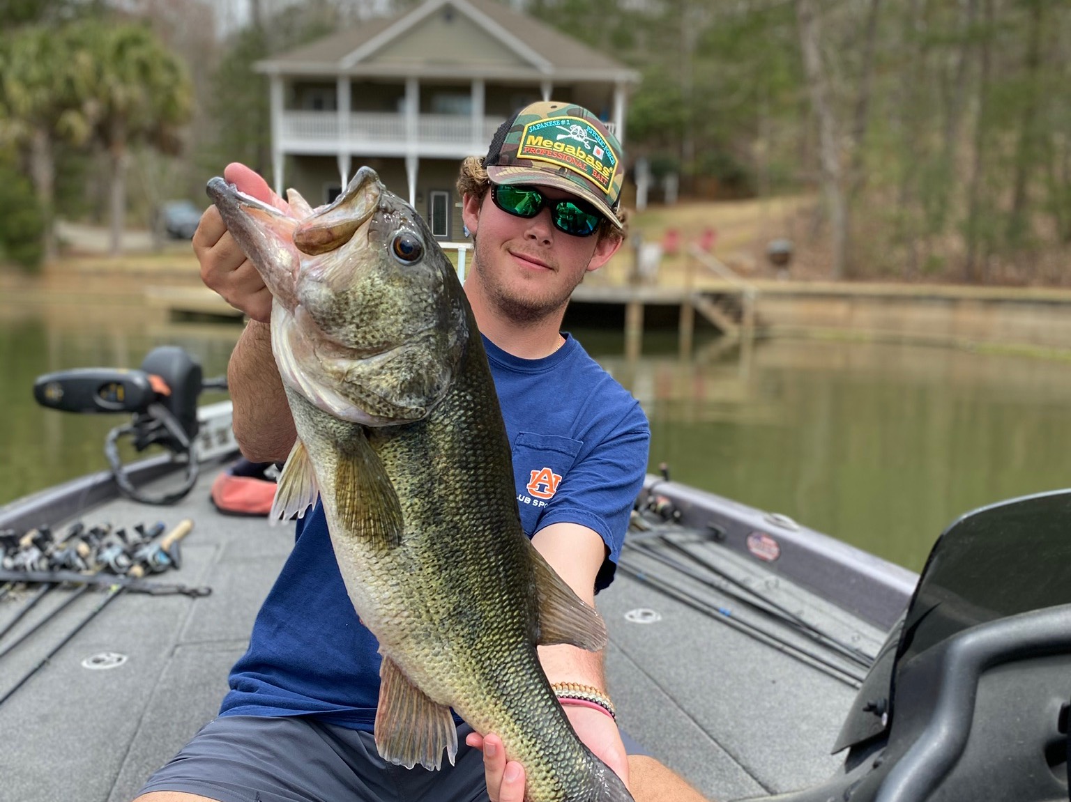 Jake Maddux fishing report for Lake Martin in Alabama