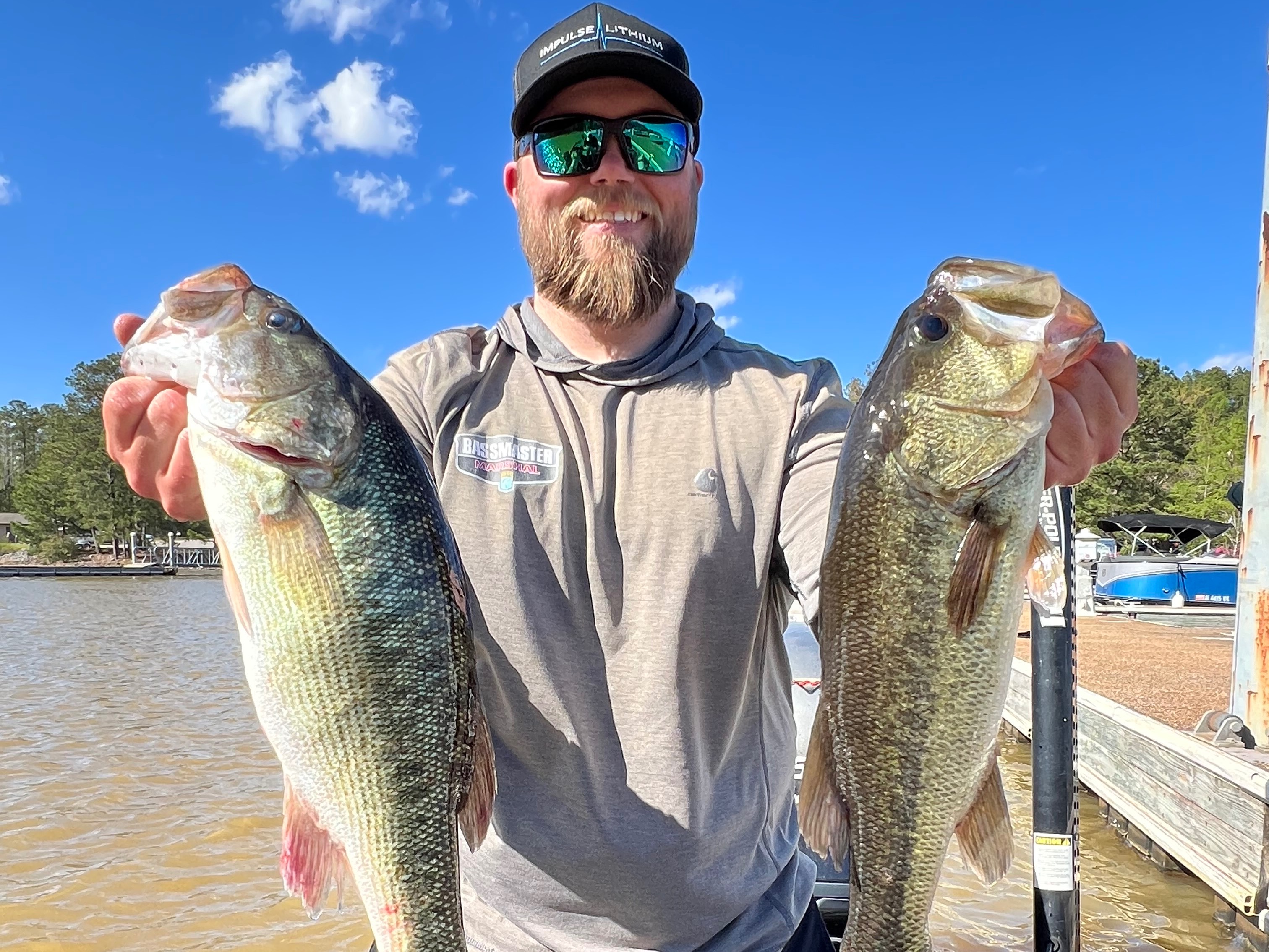 Tim Ward fishing report for Lake Martin in Alabama