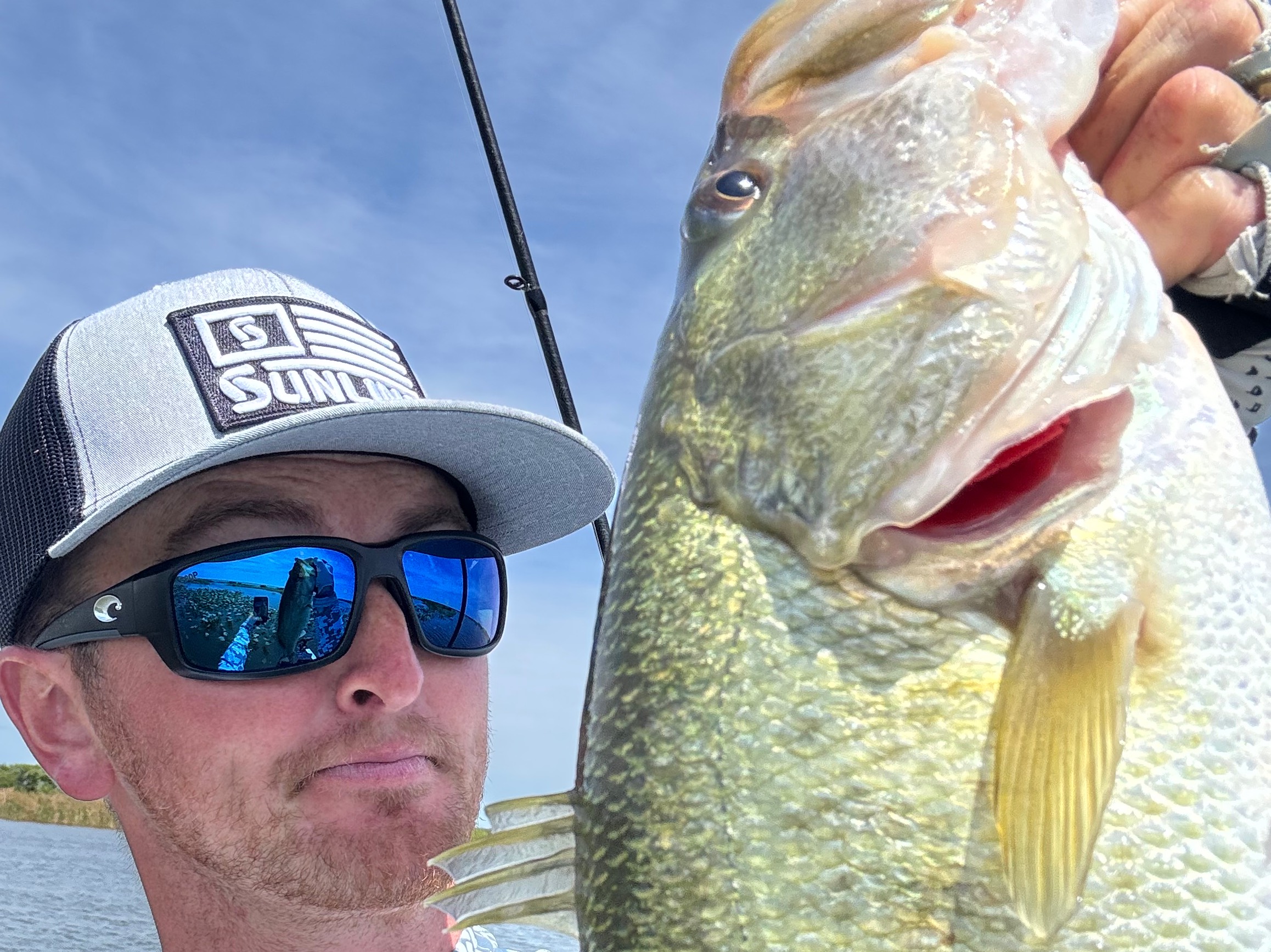 Jonathan Kelley fishing report for Harris Chain of Lakes in Florida
