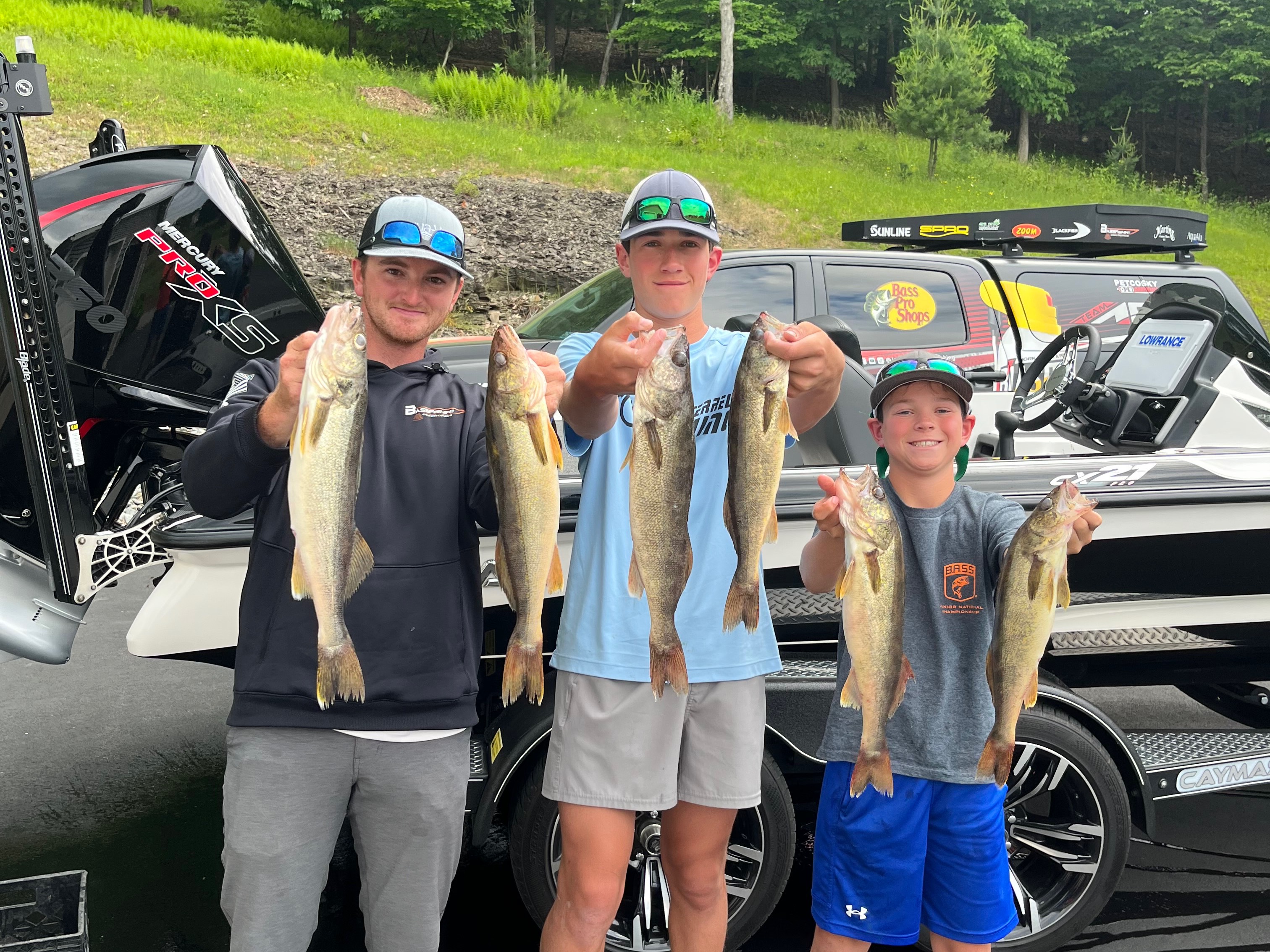 Jonathan Kelley fishing report for Oneida Lake in New York