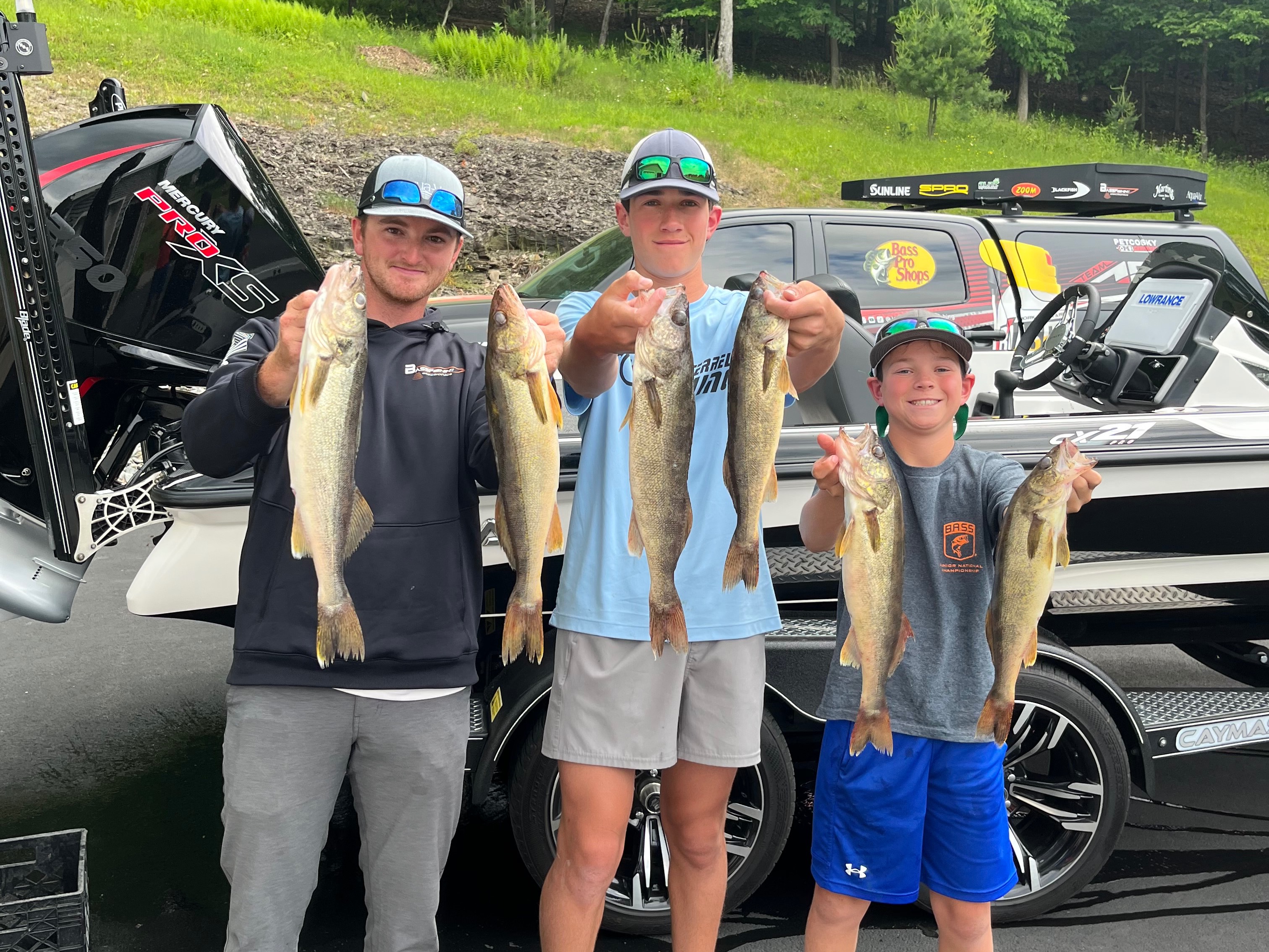 Jonathan Kelley fishing report for Oneida Lake in New York
