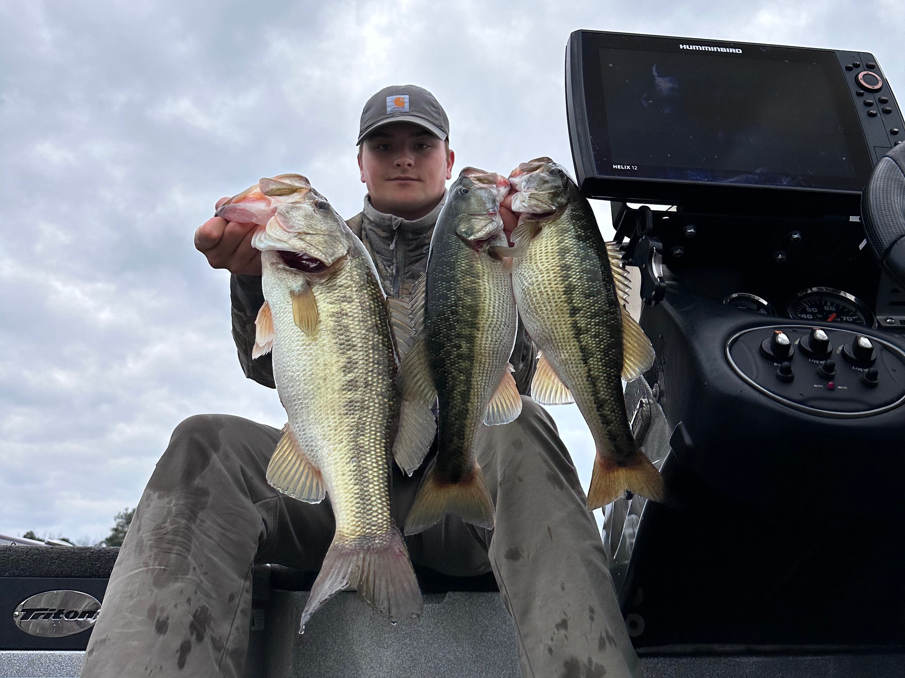 Peyton Sorrow fishing report for Lake Russell in 