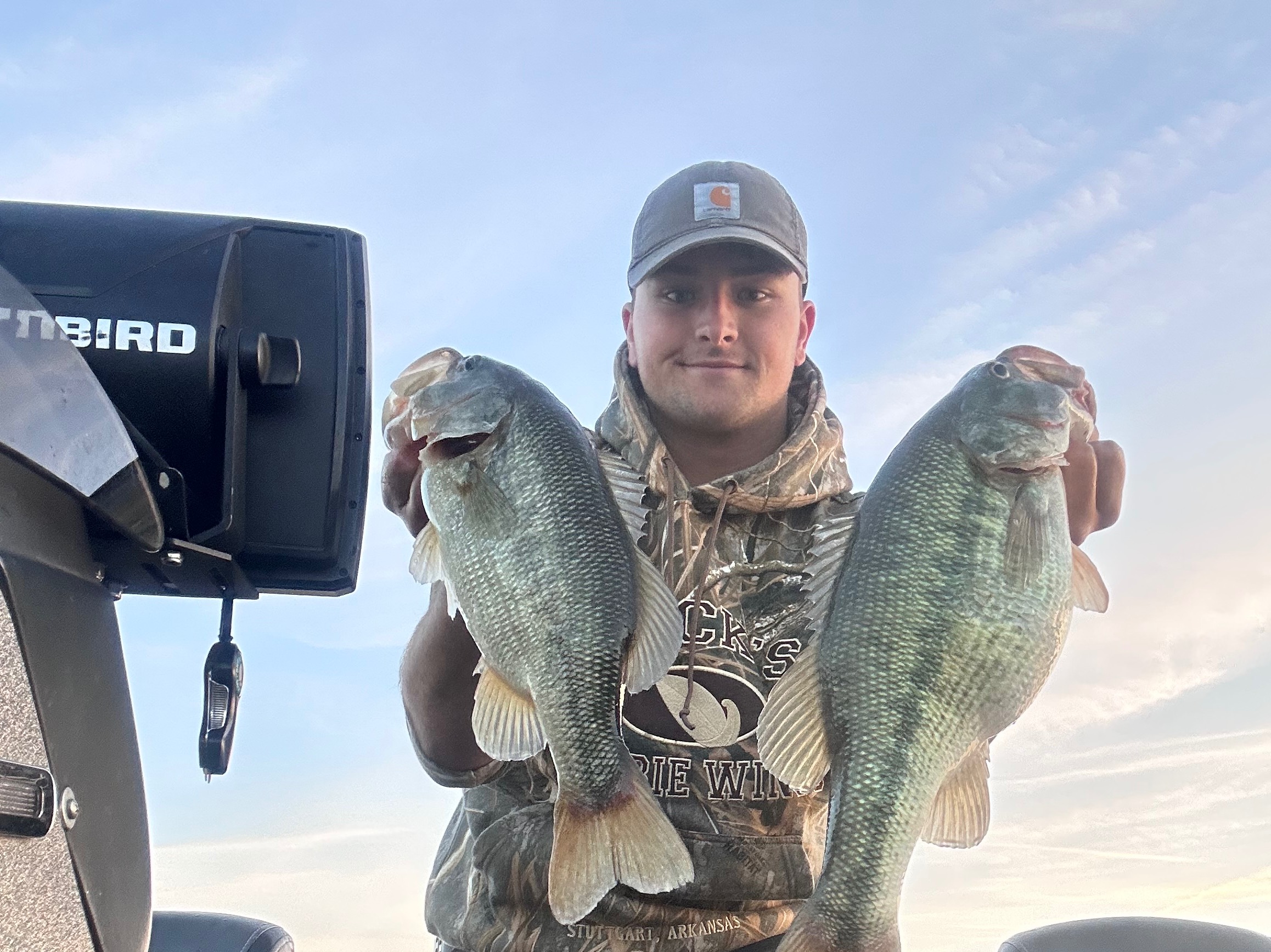 Peyton Sorrow fishing report for Lay Lake in Alabama