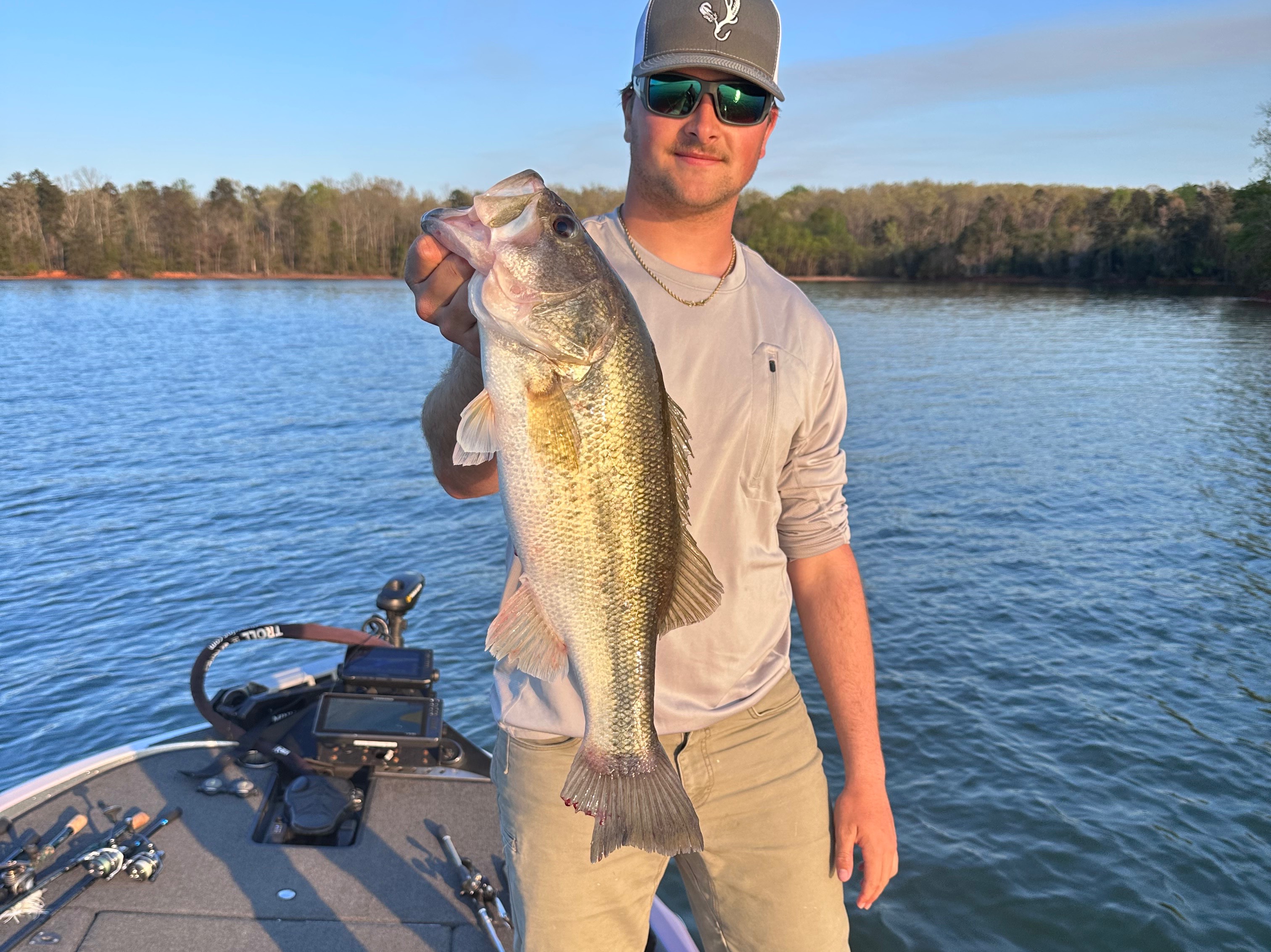 Peyton Sorrow fishing report for Lake Hartwell in South Carolina