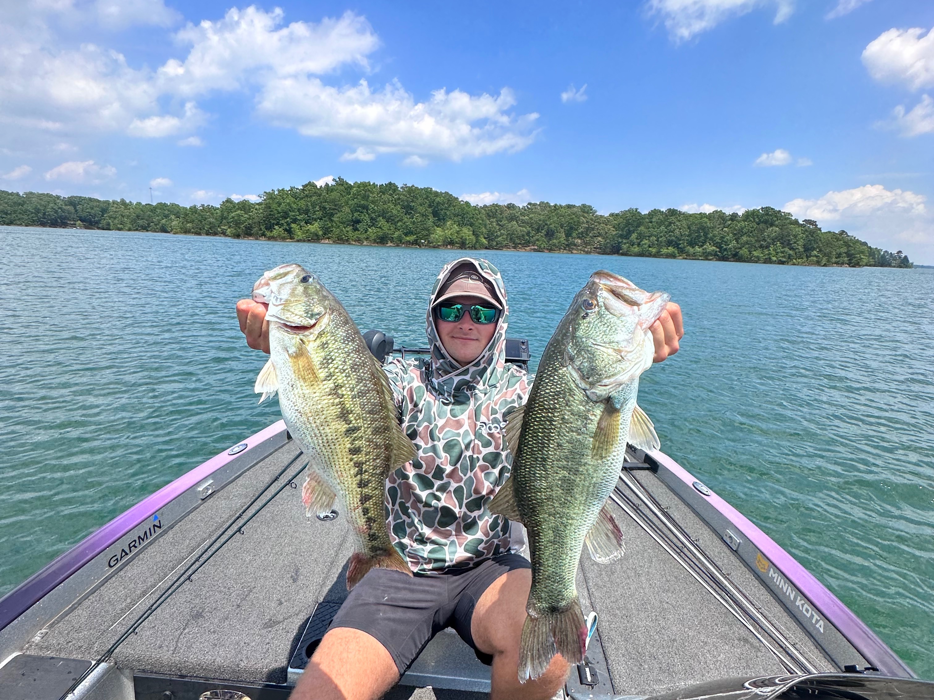 Peyton Sorrow fishing report for Lake Hartwell in South Carolina