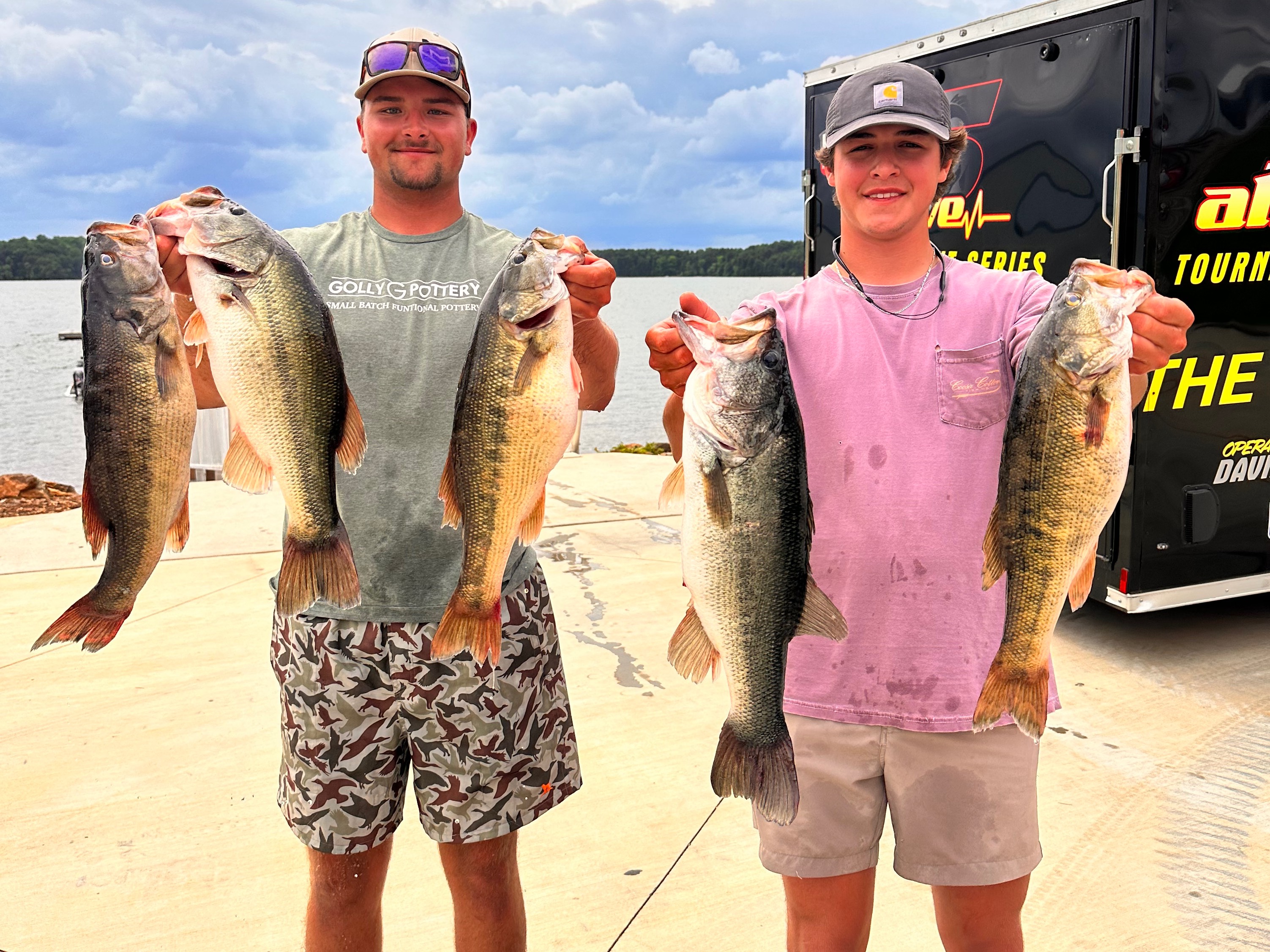 Peyton Sorrow fishing report for Lake Hartwell in South Carolina