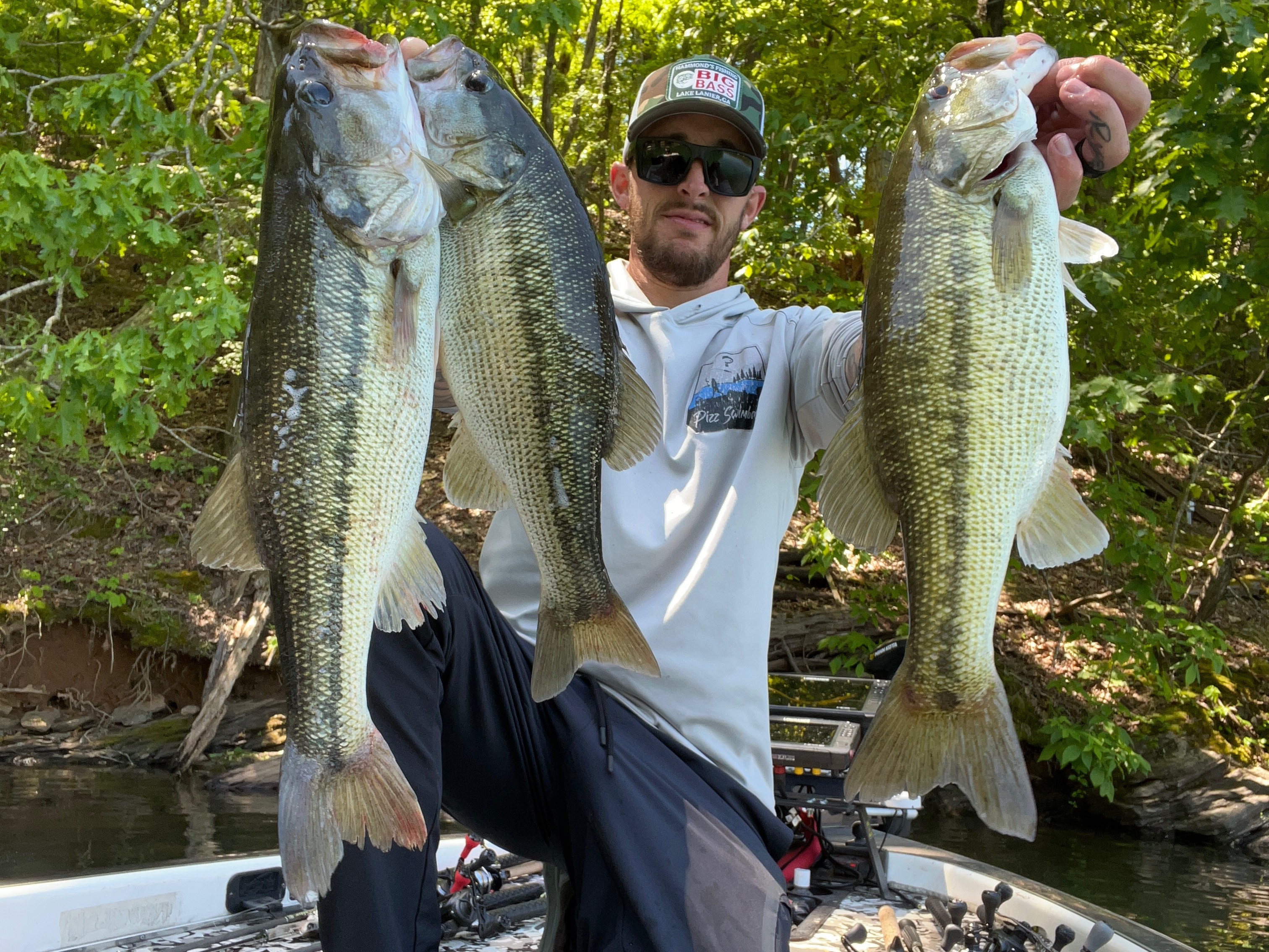 Cody Kirk fishing report for Lake Lanier in Georgia
